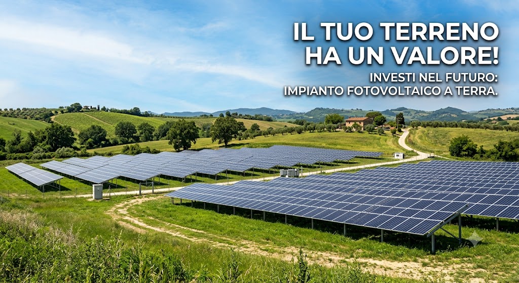 Sviluppo impianti fotovoltaici a terra