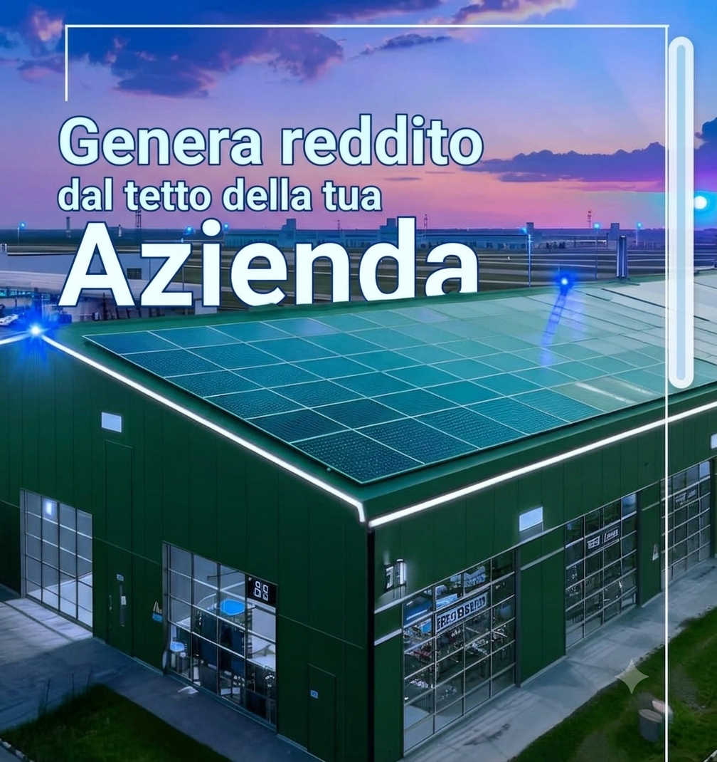 Genera reddito dal tetto della tua azienda